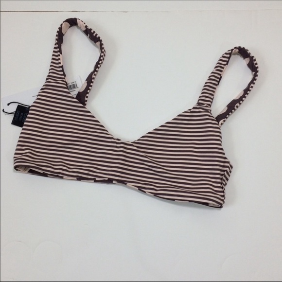 Kikirio Reversible dots stripes bikini top Medium - Picture 3 of 7